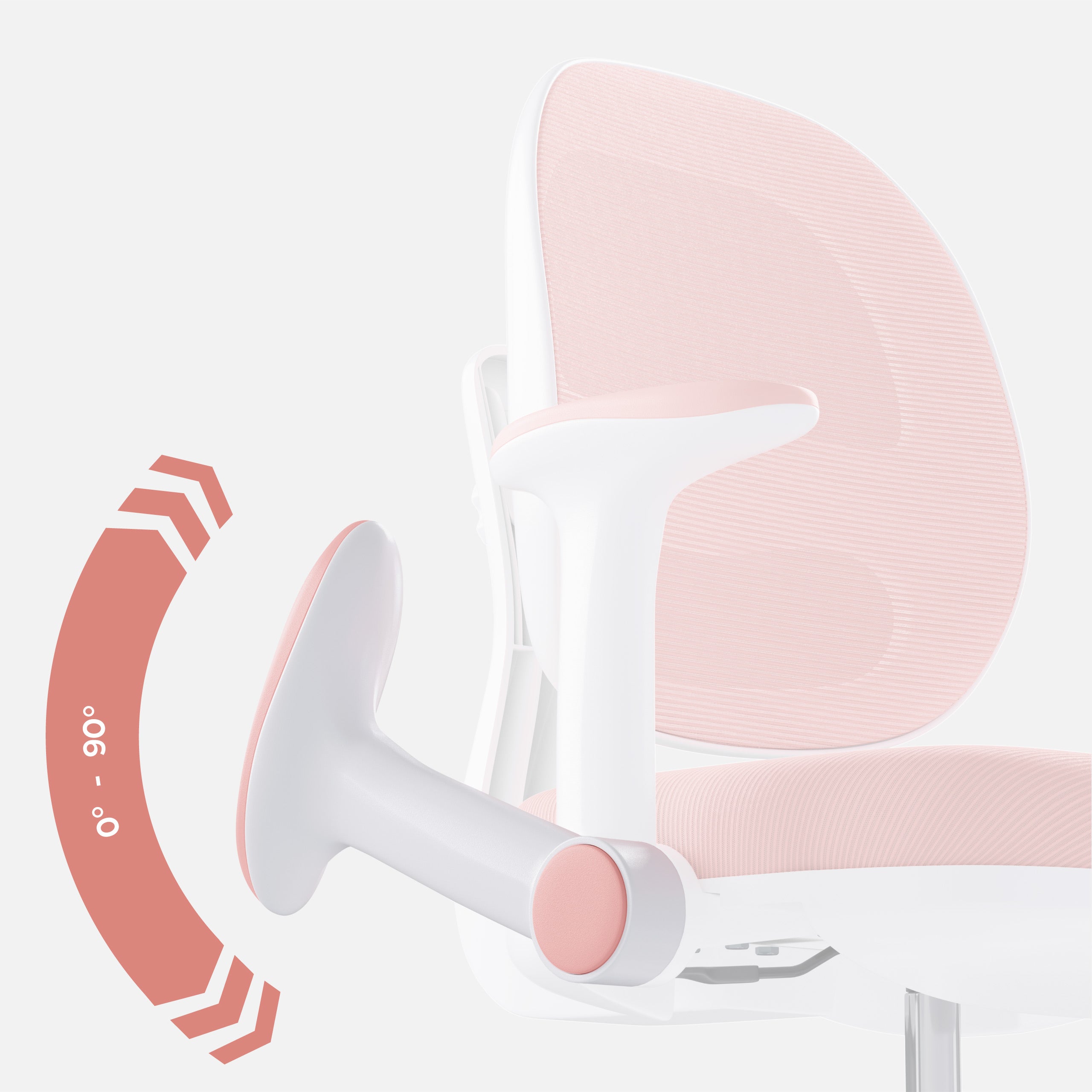 Ergonomické detské kreslo k písacímu stolu Mark Adler Junior 3.6 Pink