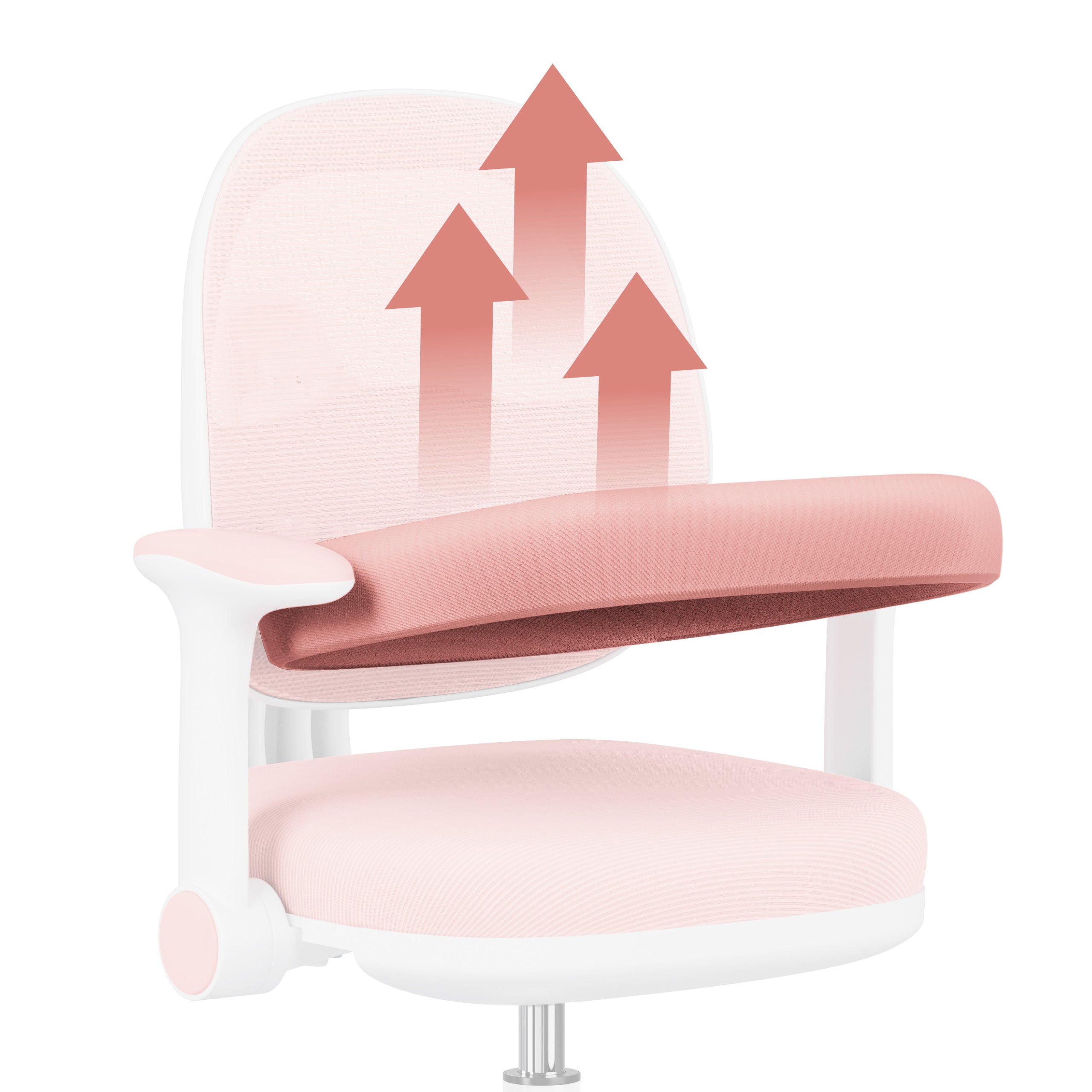 Ergonomické detské kreslo k písacímu stolu Mark Adler Junior 3.6 Pink