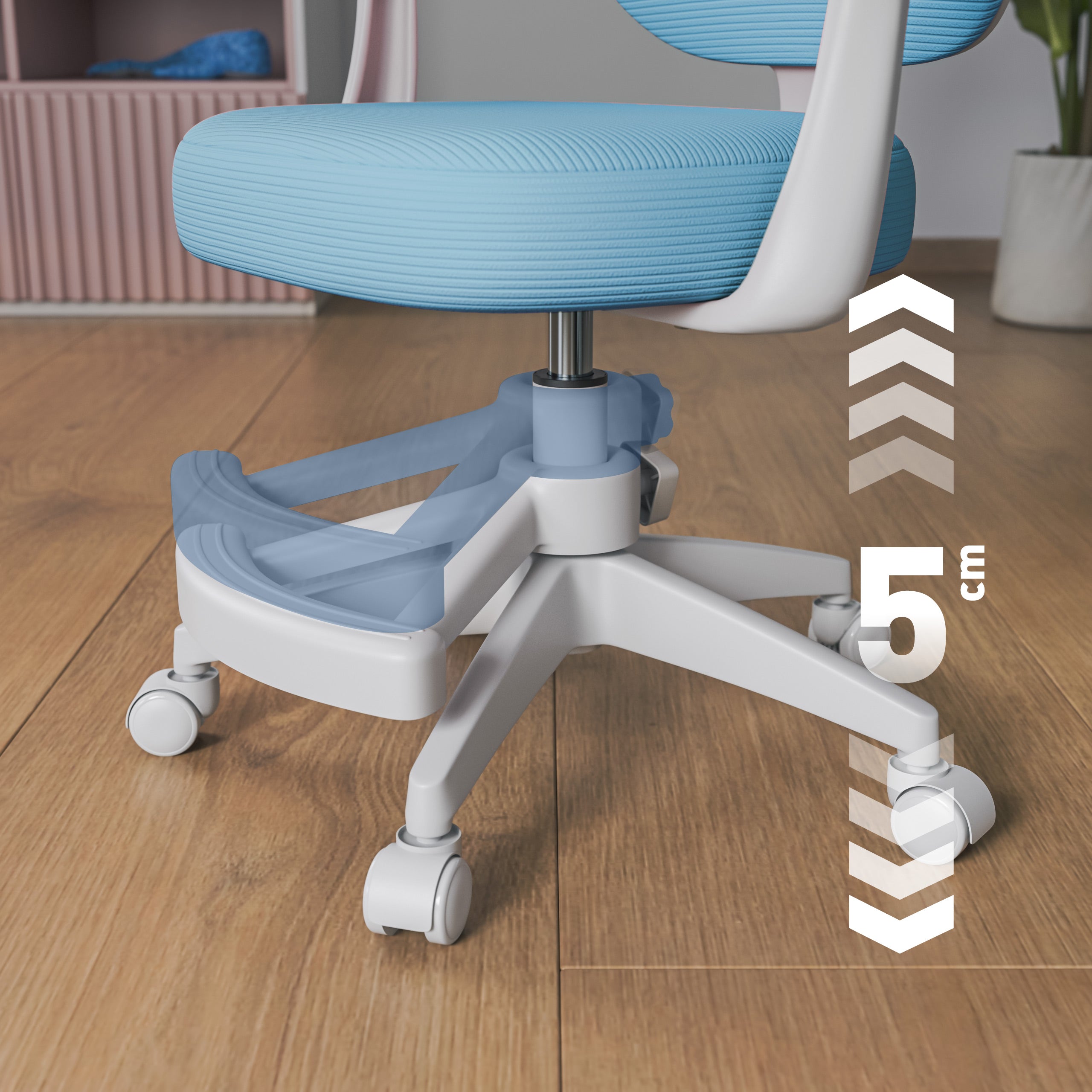 Detské otočné kreslo Mark Adler Junior 3.1 Blue