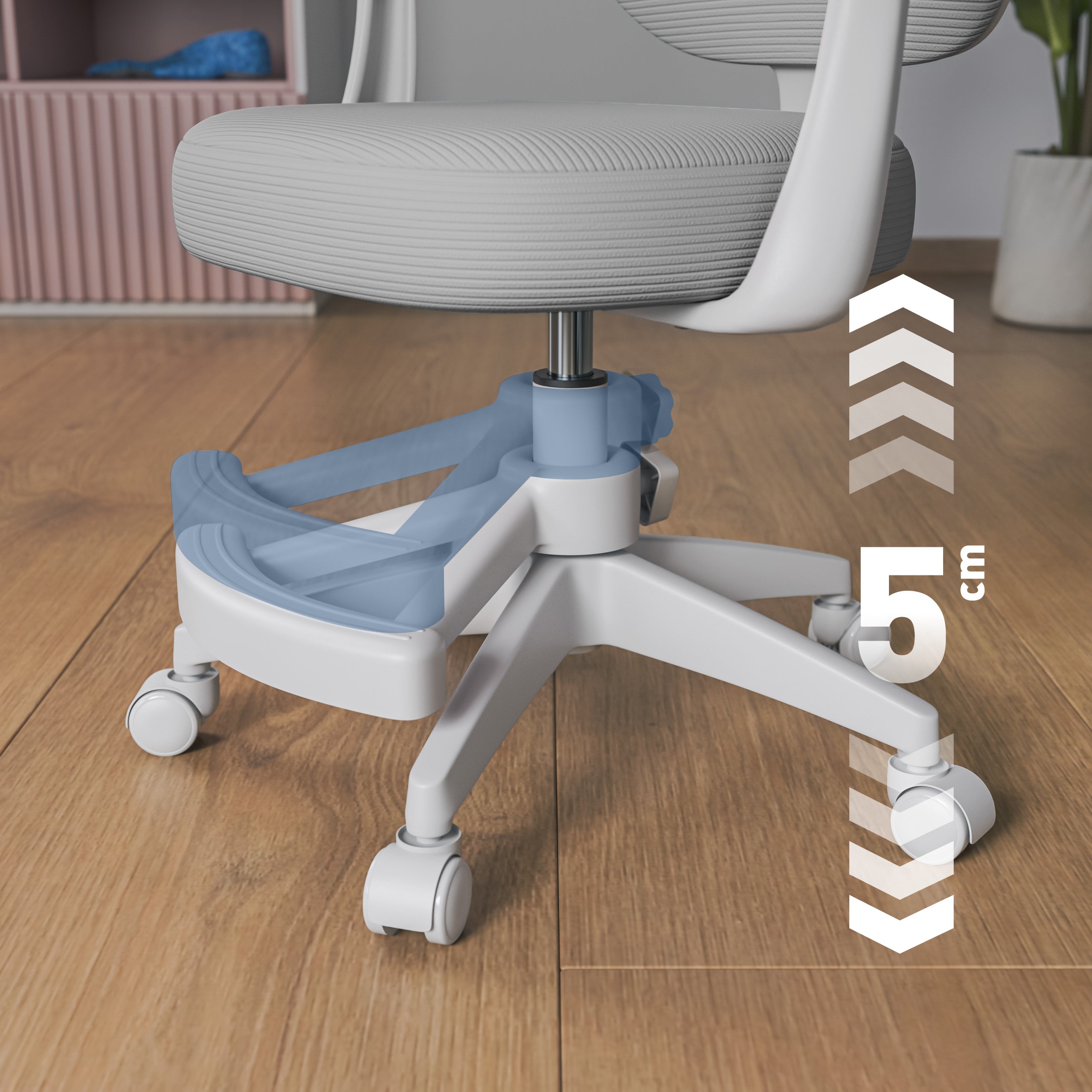 Detské otočné kreslo Mark Adler Junior 3.1 Grey