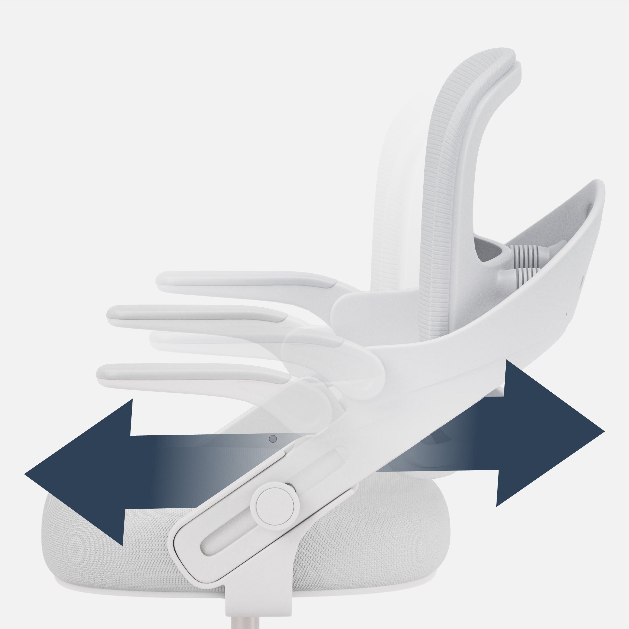 Detské kreslo k písacímu stolu Mark Adler Junior 4.3 Grey
