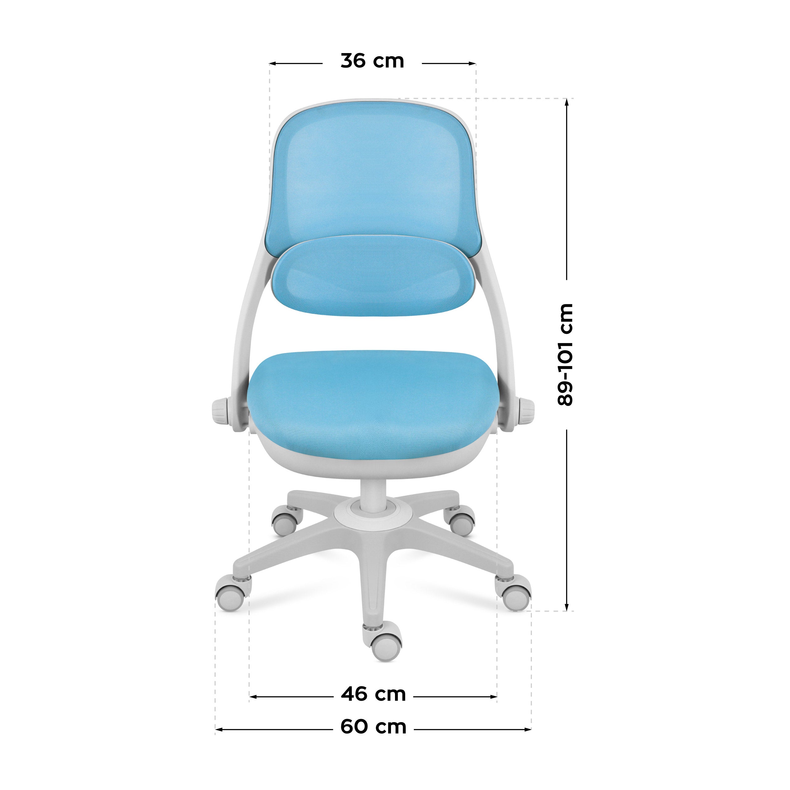 Detské otočné kreslo Mark Adler Junior 4.7 Blue