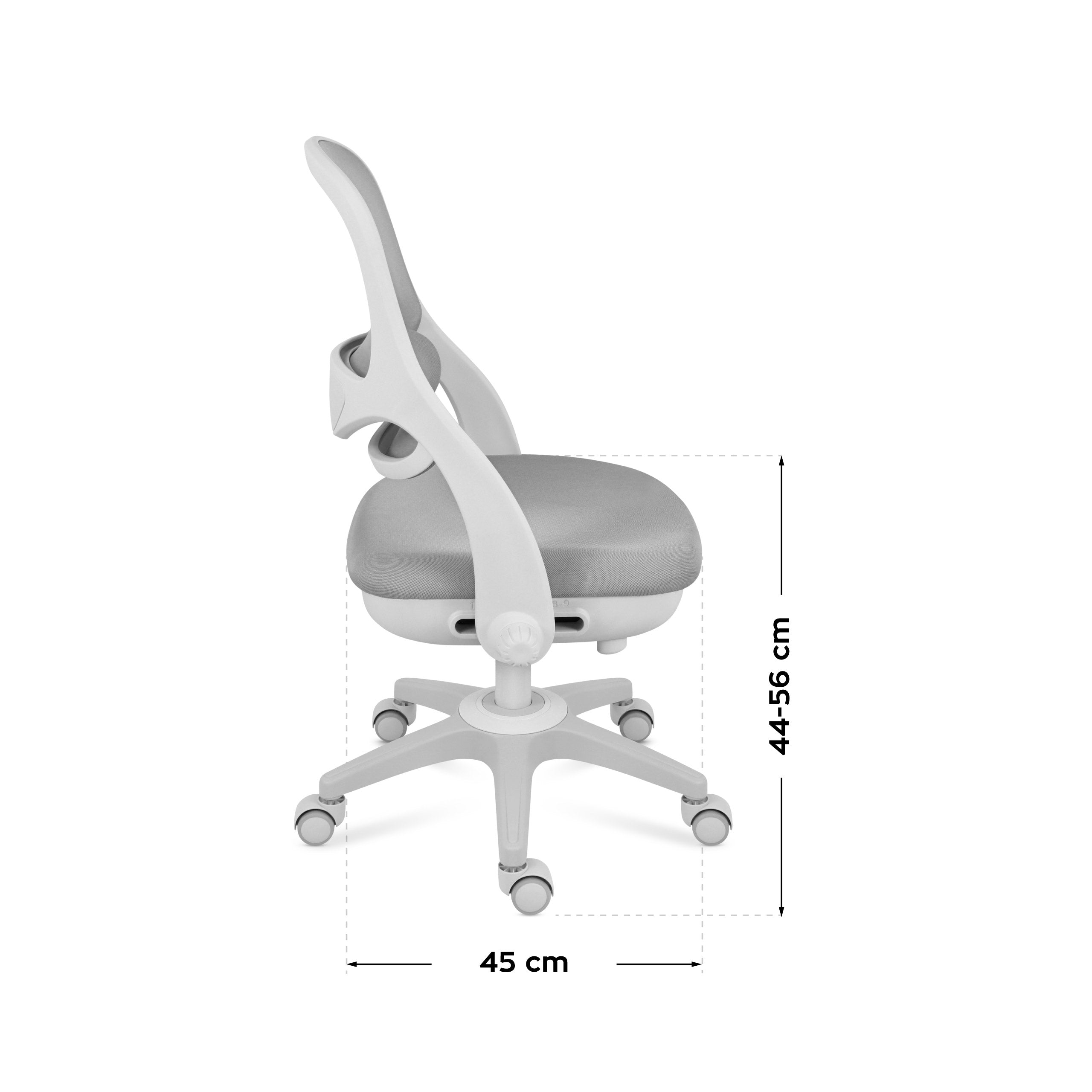 Detské otočné kreslo Mark Adler Junior 4.7 Grey