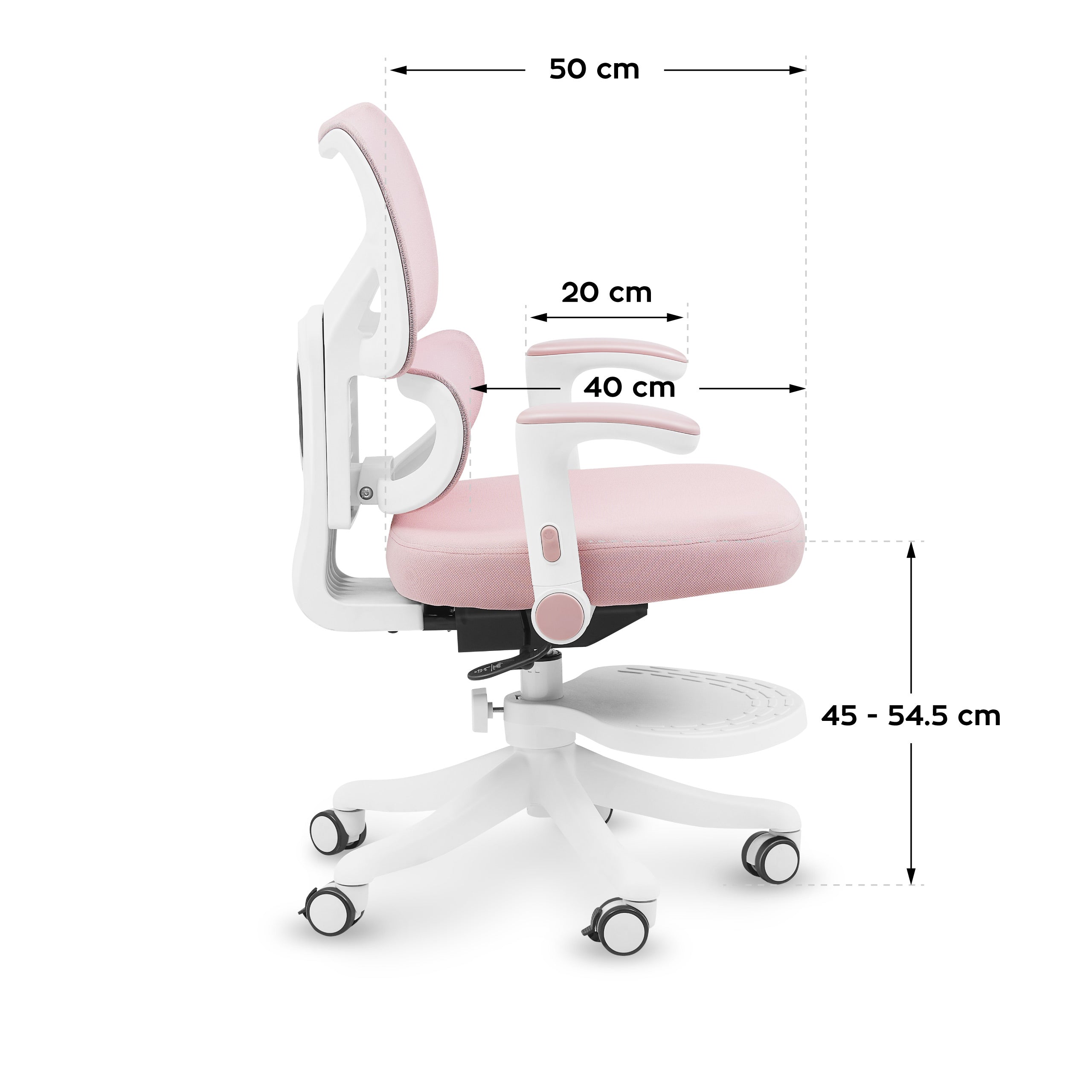 Otočné kreslo Mark Adler Junior 5.3 Pink