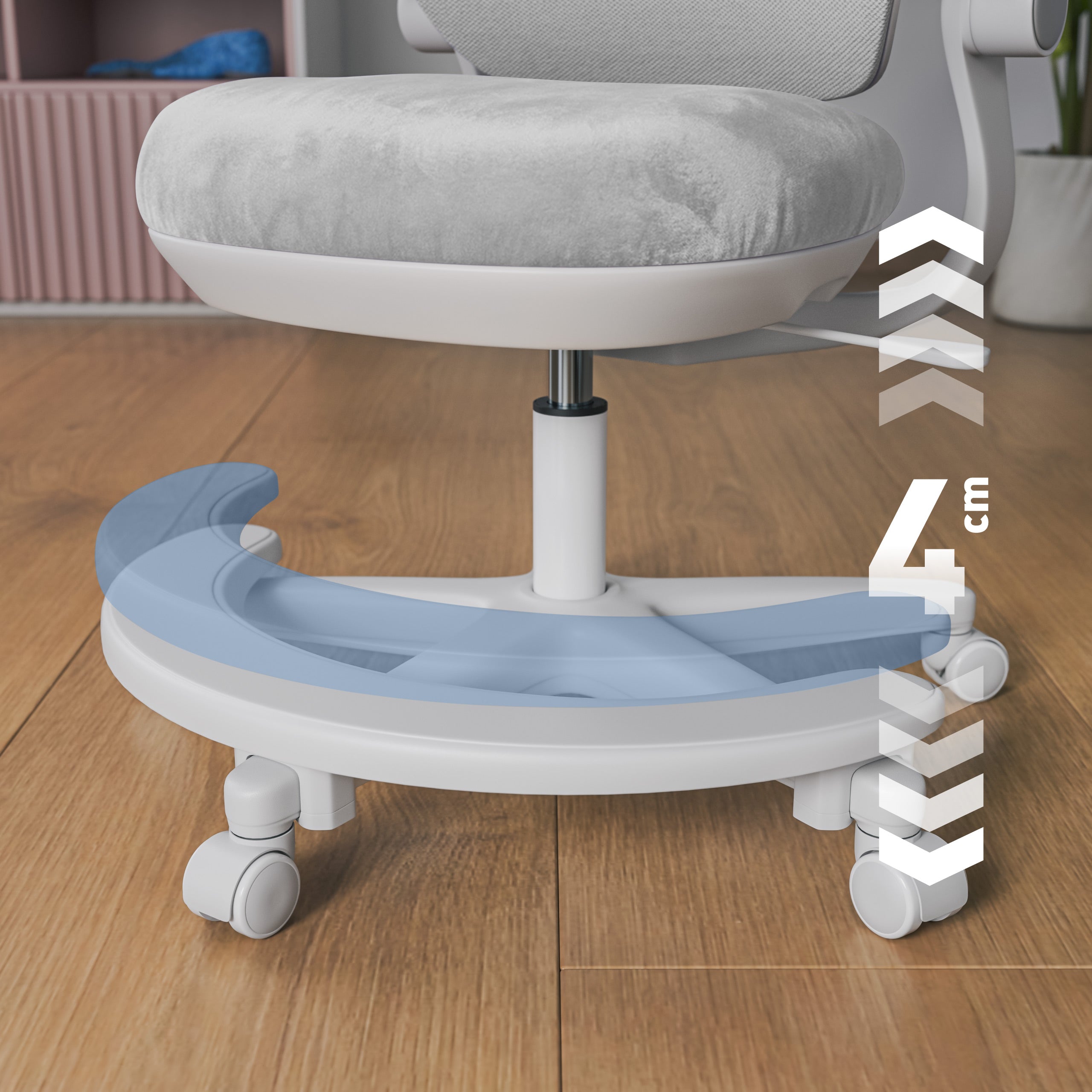 Detské kreslo k písacímu stolu Mark Adler Junior 5.7 Grey