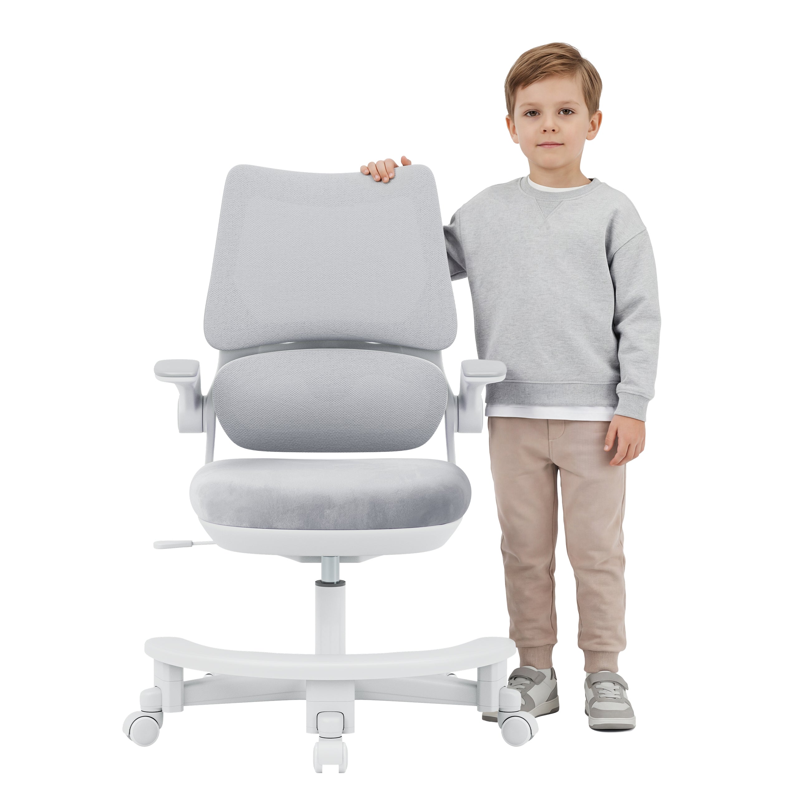 Detské kreslo k písacímu stolu Mark Adler Junior 5.7 Grey