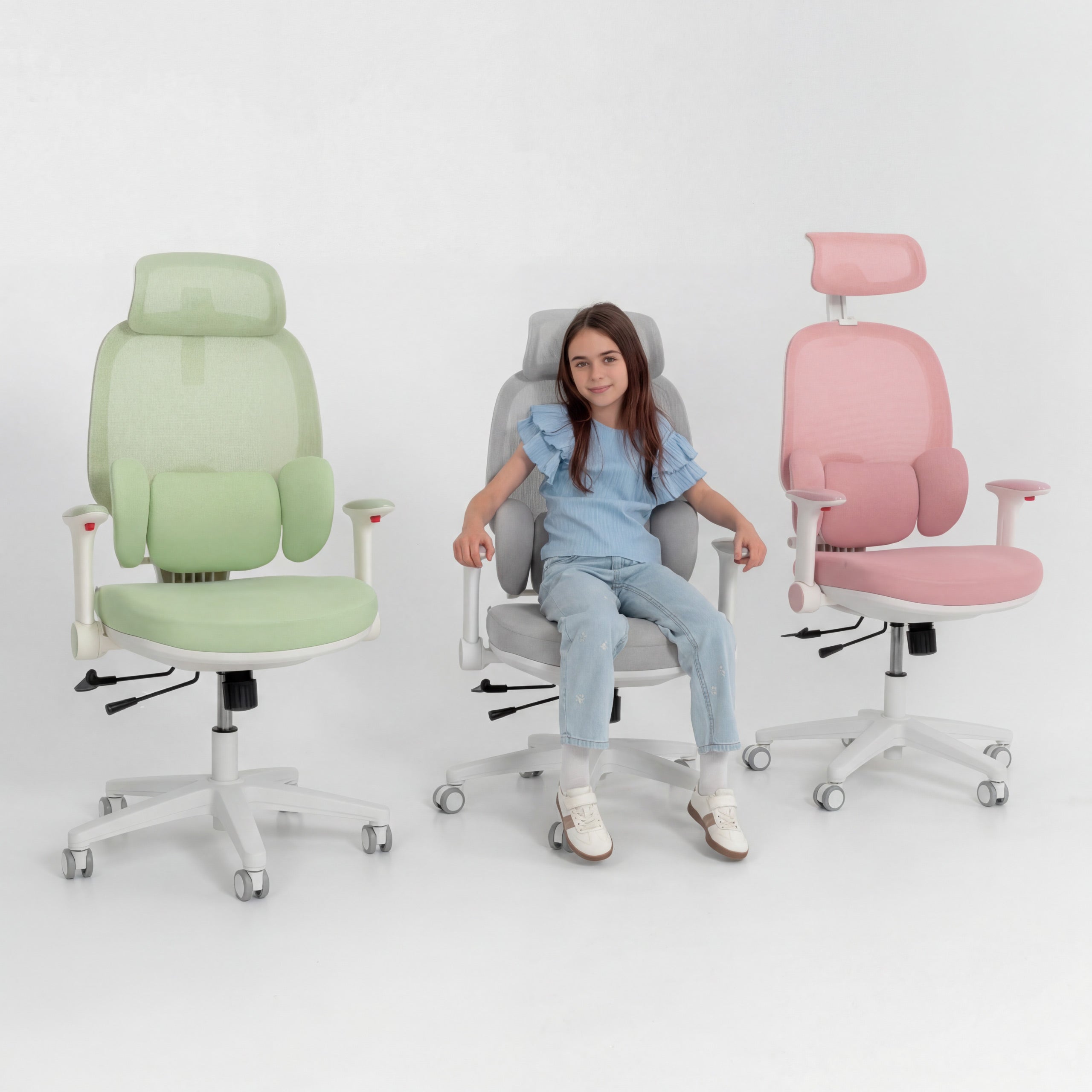 Ergonomické detské kreslo Mark Adler Junior 6.3 Green