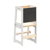 Detský kuchynský pomocník 3 v 1 Tulano Mooby 35 White-Natural