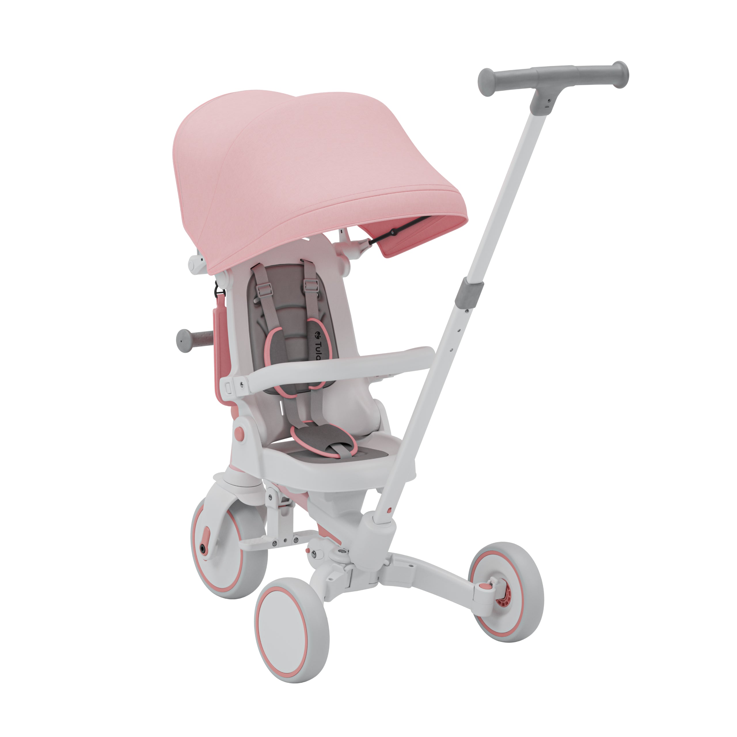 Trojkolesový bicykel Tulano 4 v 1 Noah 35 Pink