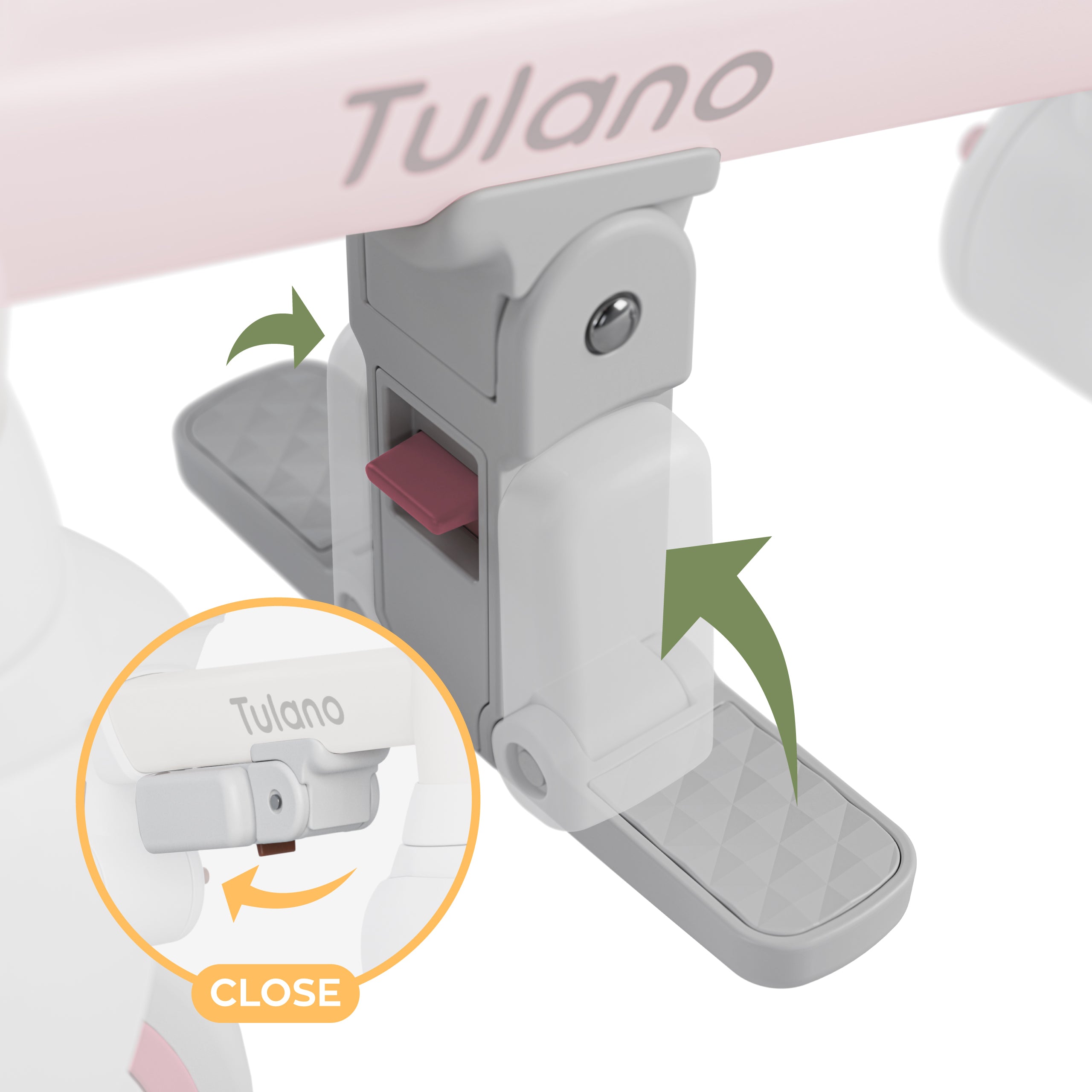 Trojkolesový bicykel Tulano 4 v 1 Noah 35 Pink