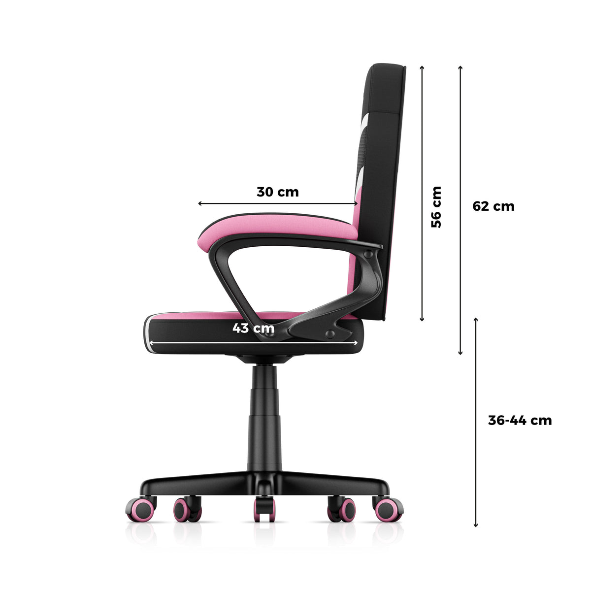 Detské herné kreslo HUZARO RANGER 1.0 Pink Mesh