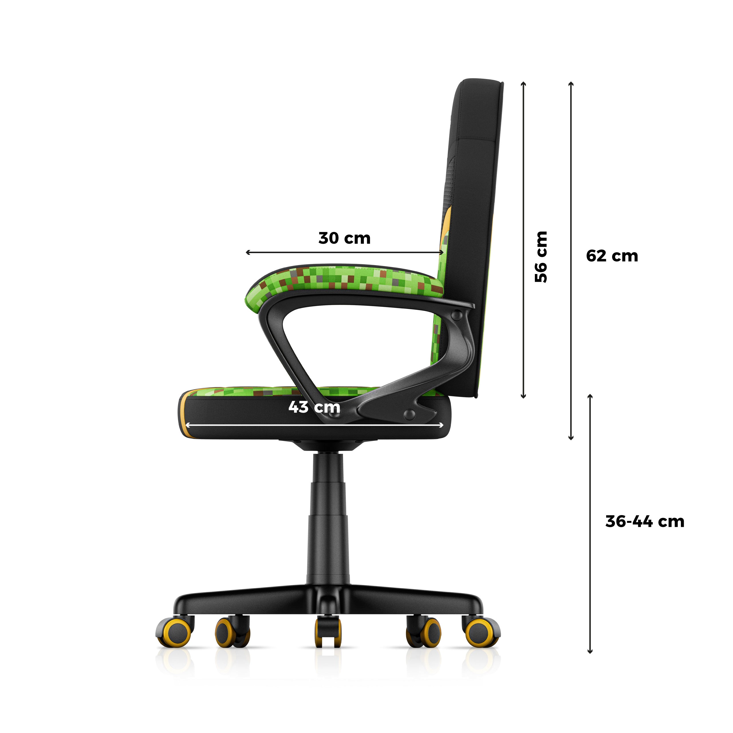 Detské herné kreslo HUZARO RANGER 1.0 Pixel Mesh