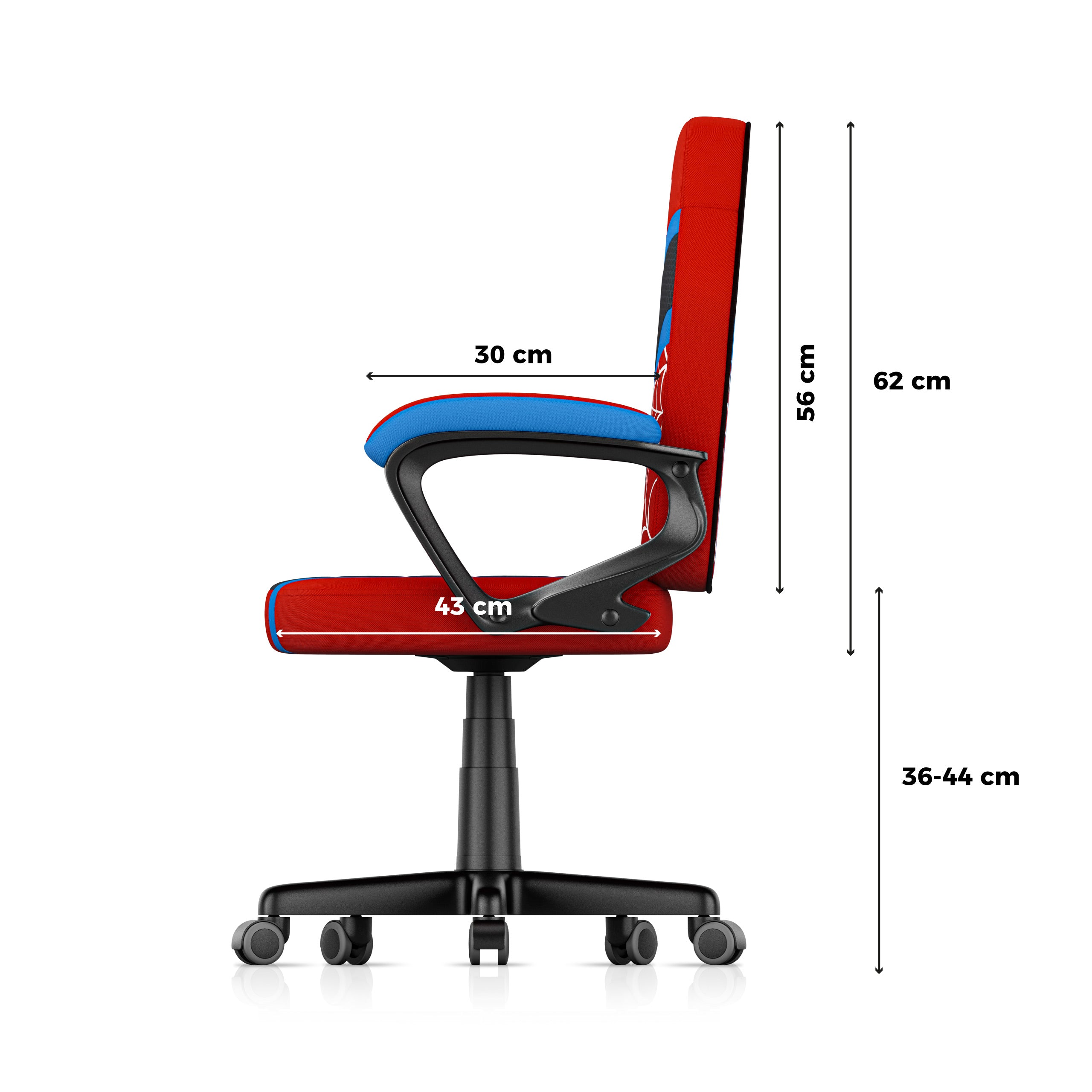 Detské herné kreslo Huzaro Ranger 1.0 Spider Mesh