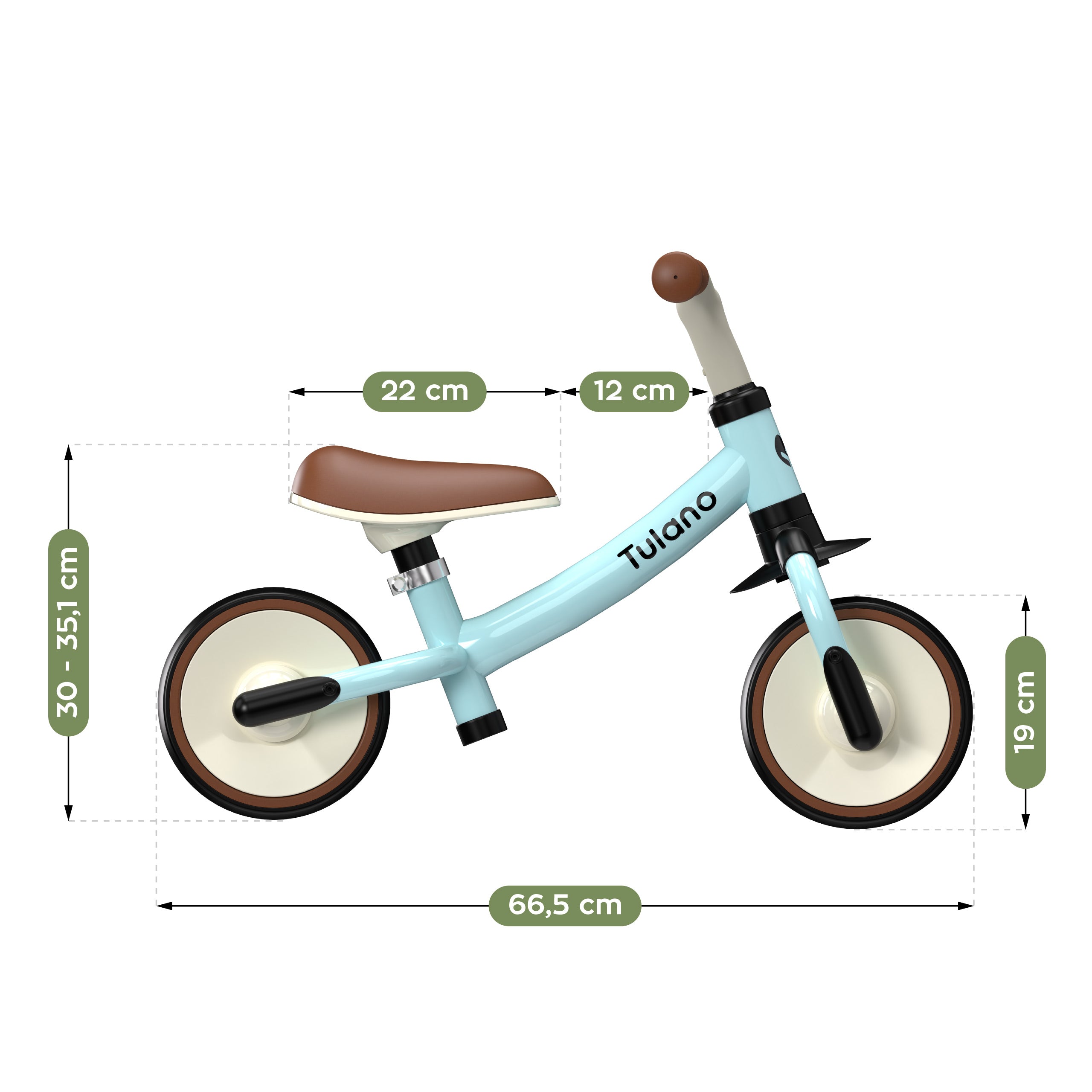 Bežecký bicykel Tulano Scout 15 Blue