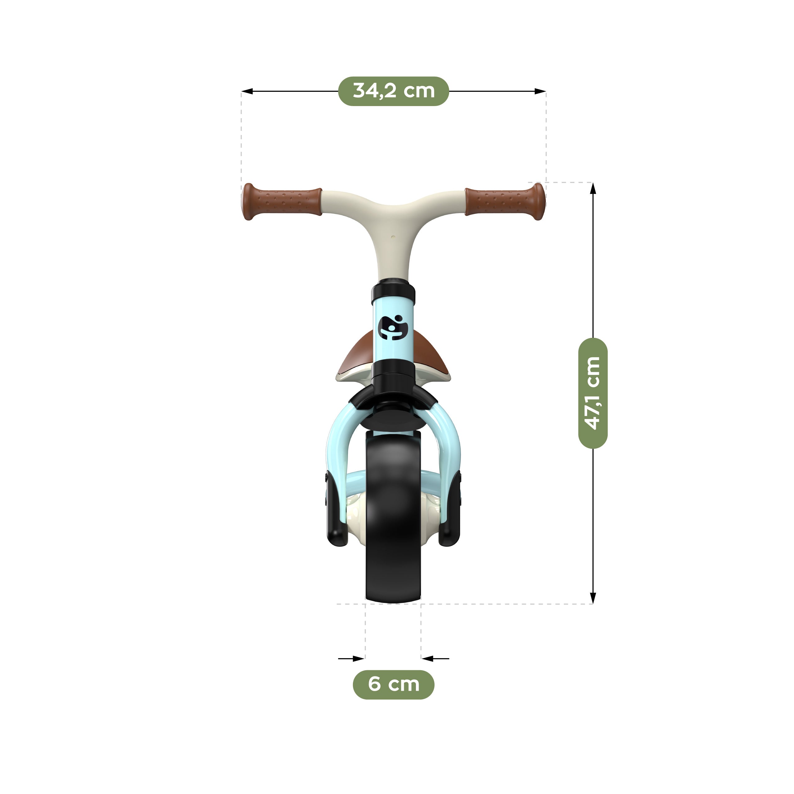 Bežecký bicykel Tulano Scout 15 Blue