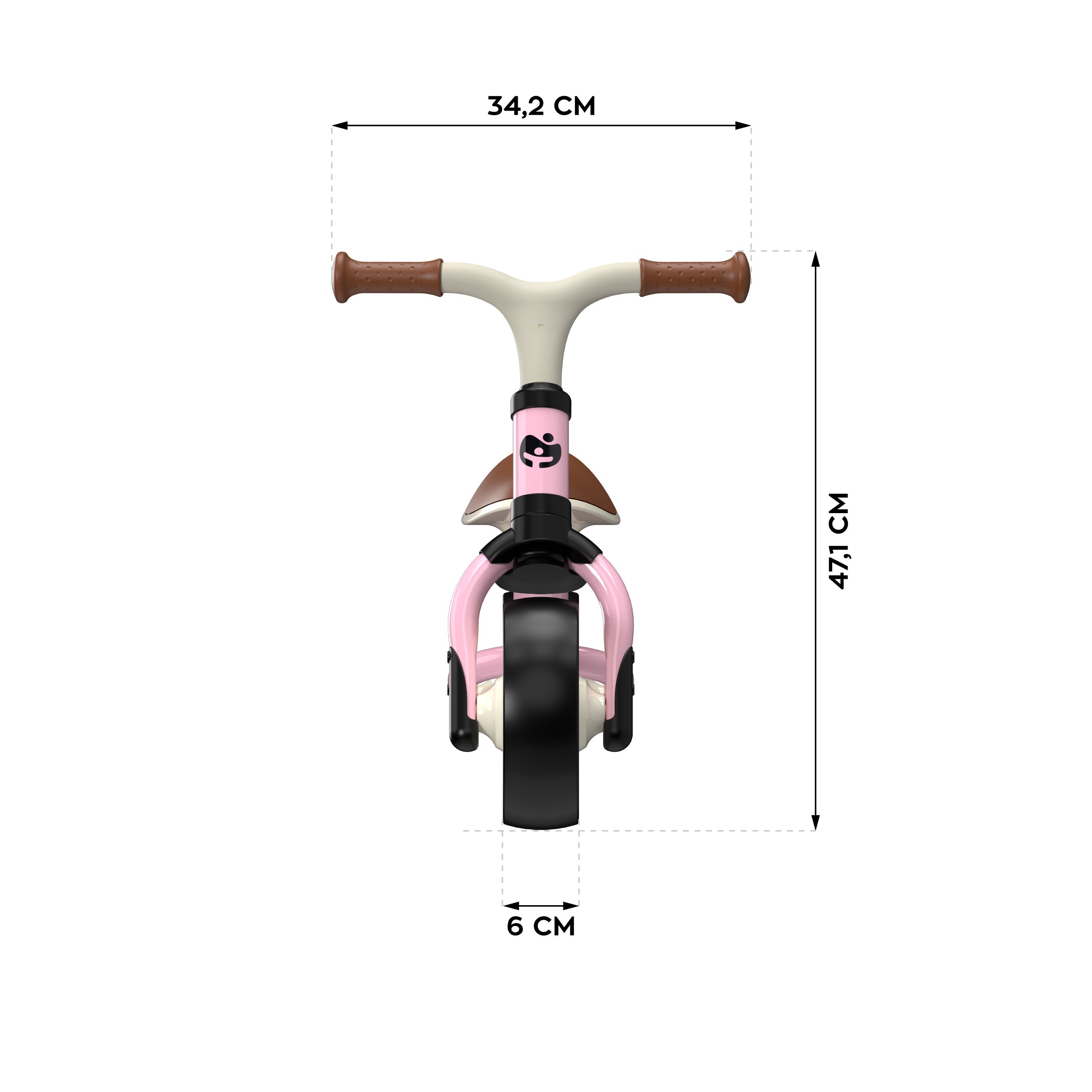 Bežecký bicykel Tulano Scout 15 Pink