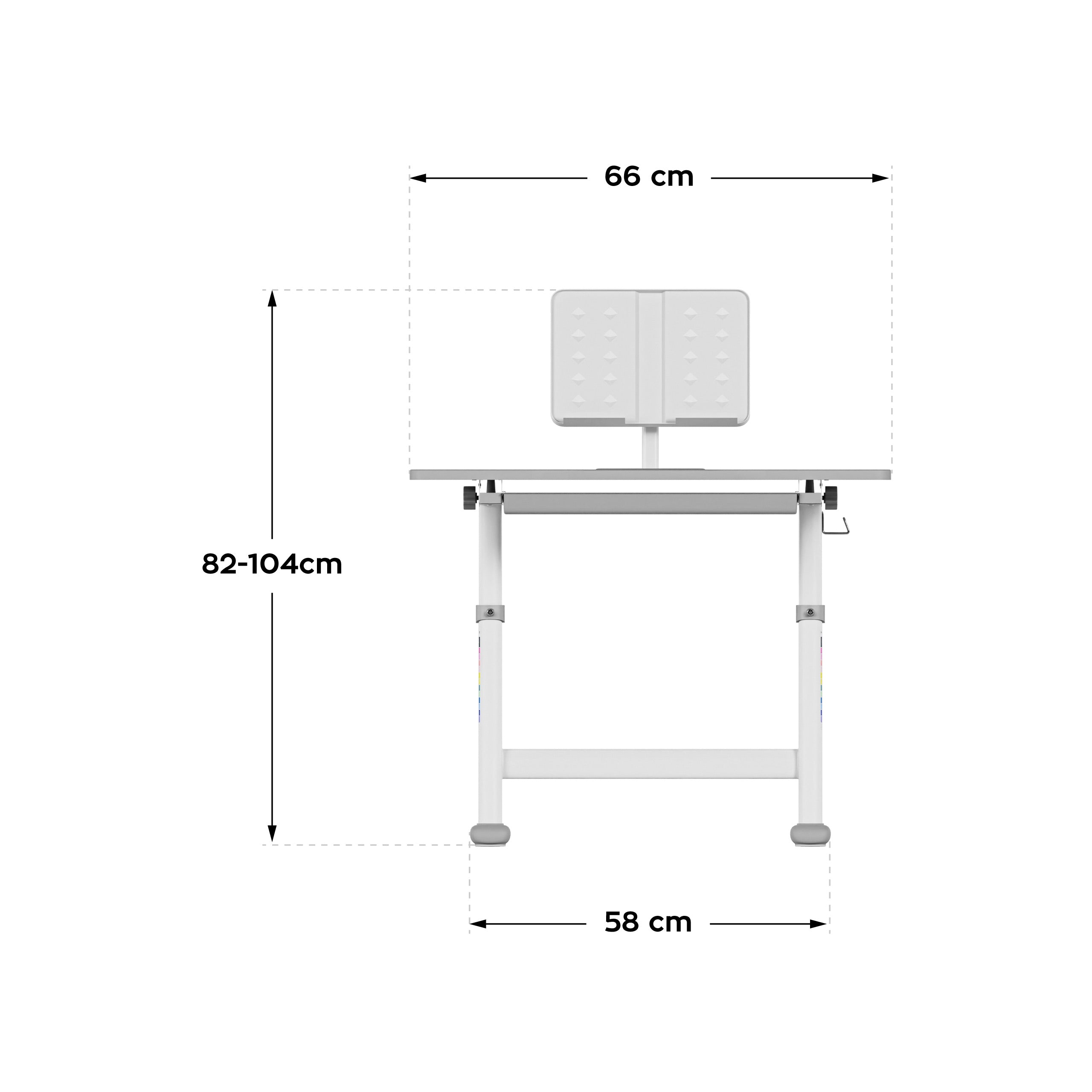 Ergonomický detský stôl Mark Adler Study 3.0 66 cm