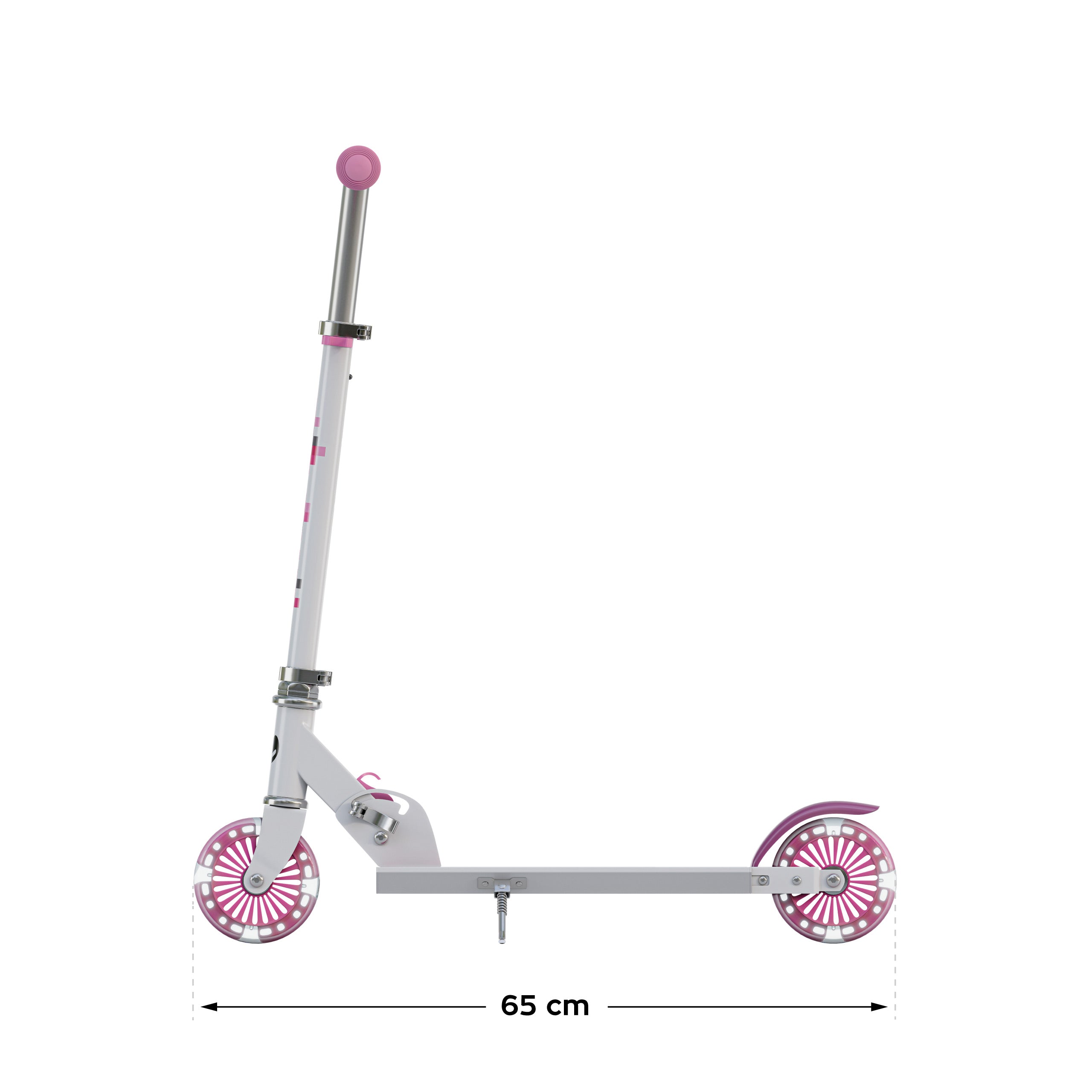 Detský kolobežka Tulano Zigzag 35 Pink