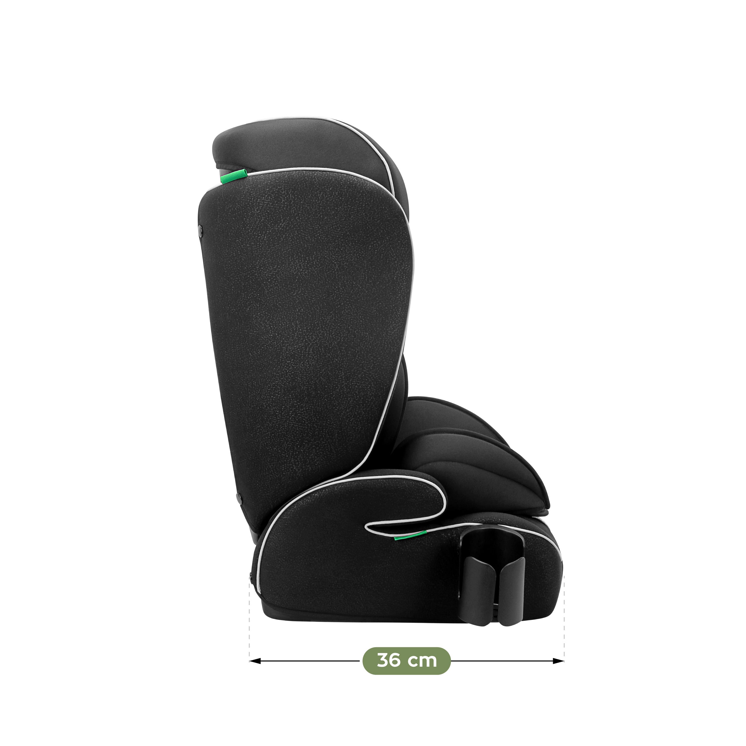 Detská autosedačka Tulano Zooma 25 Black 76–150 cm I-Size